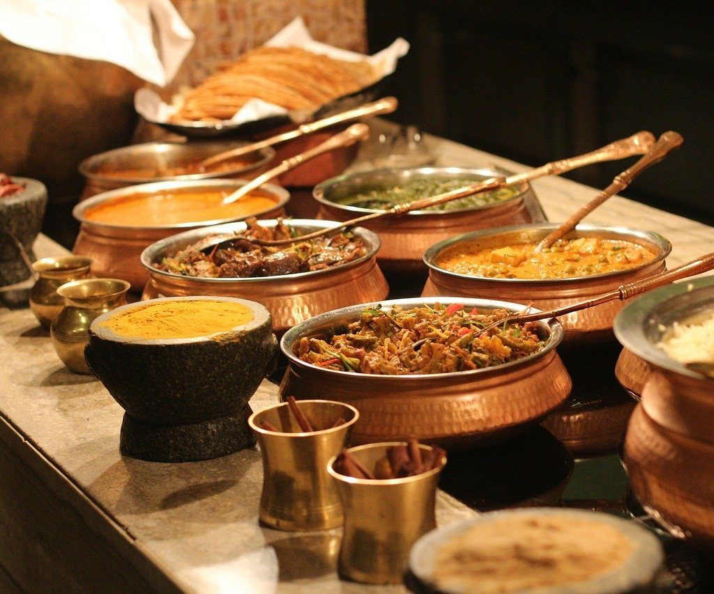 indian spices and food oitems